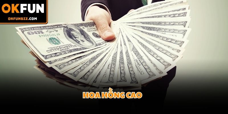 Tỷ lệ chia sẻ lợi nhuận khủng giúp đại lý OKFUN tích lũy tài sản nhanh chóng