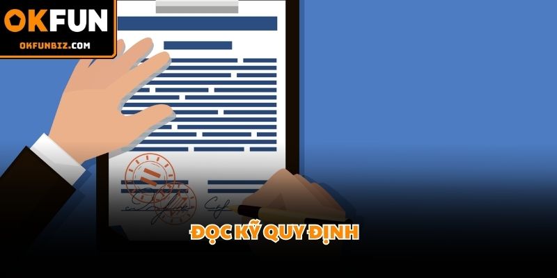 Người dùng cần lưu ý đọc điều khoản dịch vụ trước khi bấm xác nhận