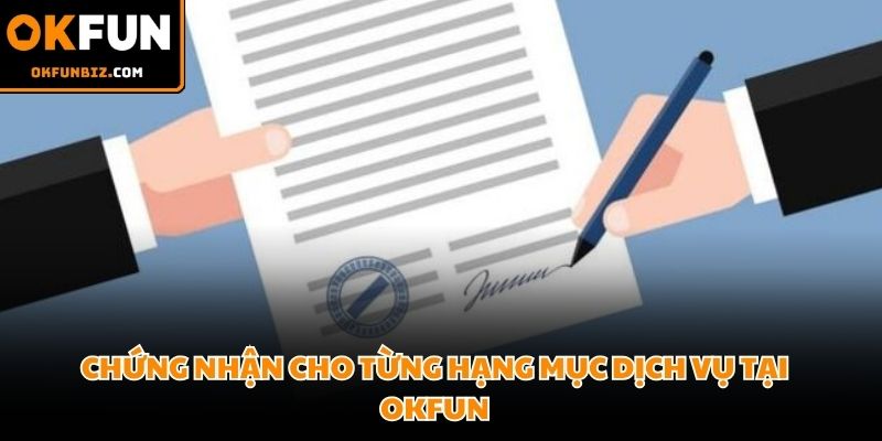 Sự chuyên nghiệp được thể hiện qua giấy phép hoạt động cho từng sảnh game