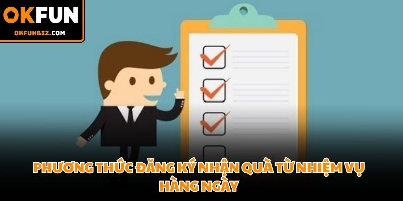 Các bước thao tác cơ bản để kích hoạt phần thưởng ưu đãi thành công