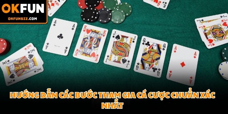 Quy trình thực hiện thao tác cơ bản giúp người chơi tham gia TP game bài